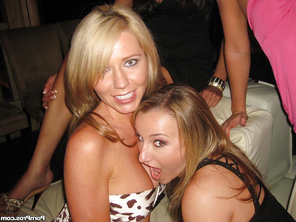 16P Hot ebony babe Bethany Benz getting naughty at the party with her friends