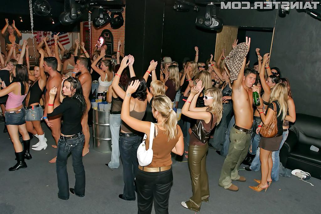 16P Raunchy european lassies getting down at the night club party