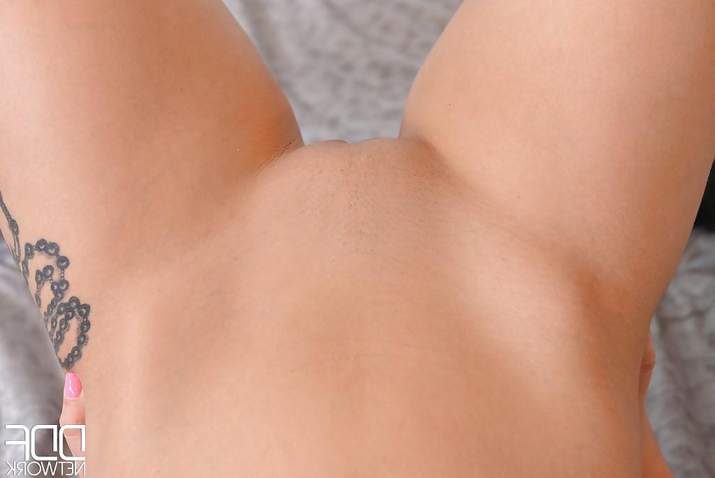 16P Jenny spreading young ass and fingering pussy really hard
