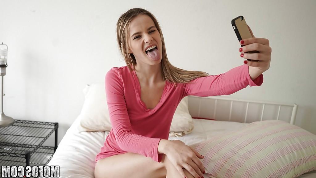 16P Teen babe Jillian Janson exposing small pornstar tits and virgin ass