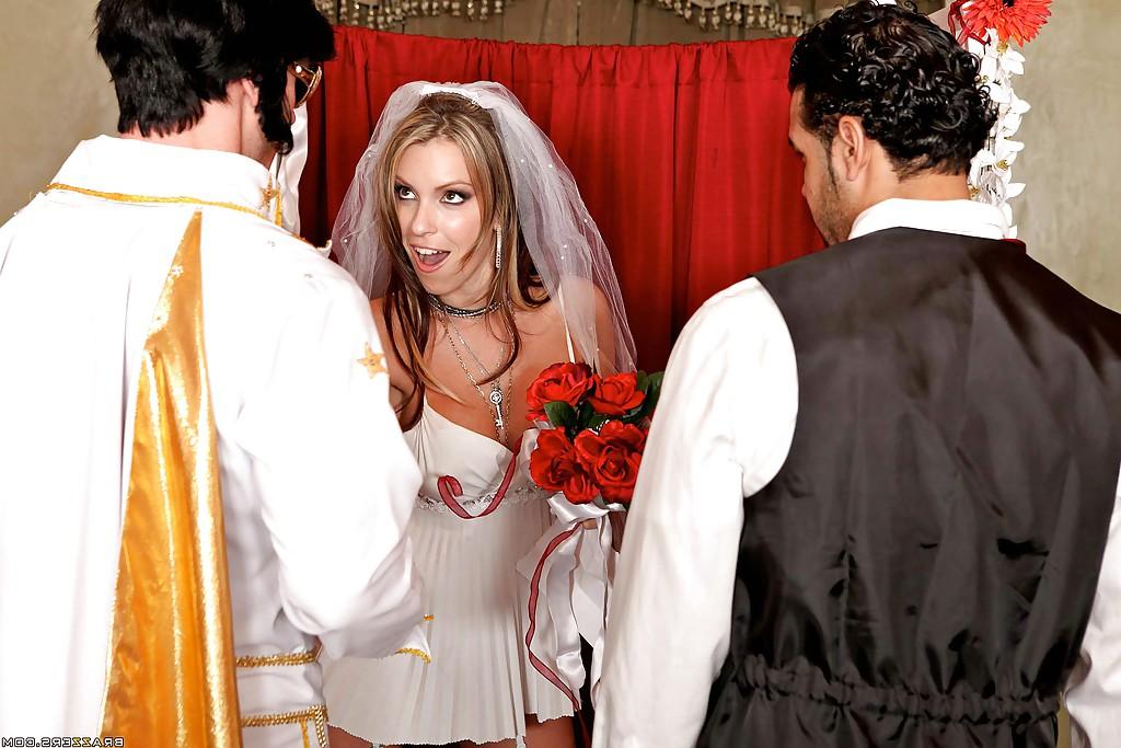 16P Amazing pornstar Courtney Cummz gets fucked right after the wedding