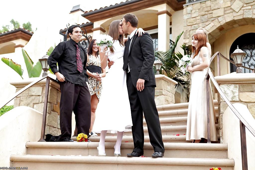 16P Newly wed wife Tori Black spends night fucking hardcore