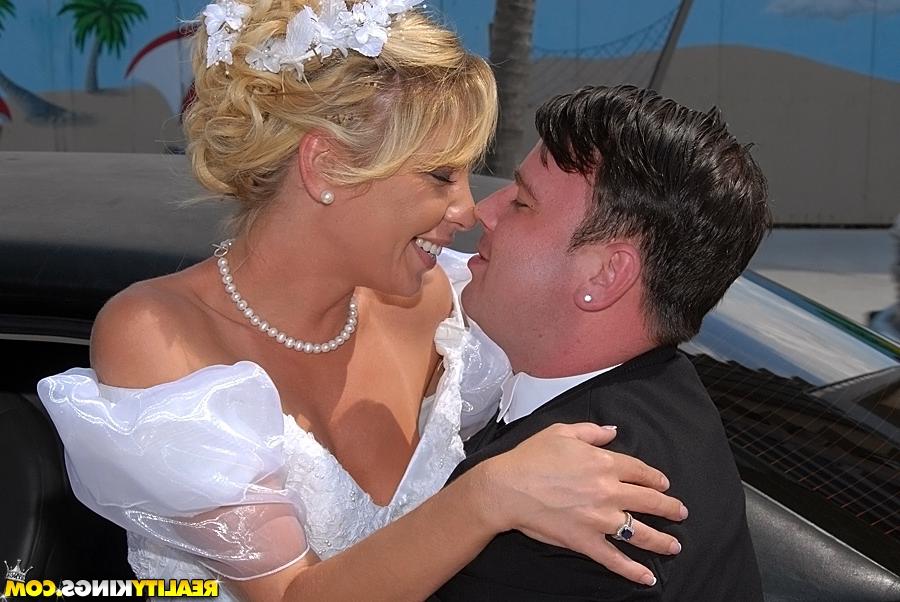 16P Horny milf Stepphanie gets bride uniform ripped up for hardcore sex