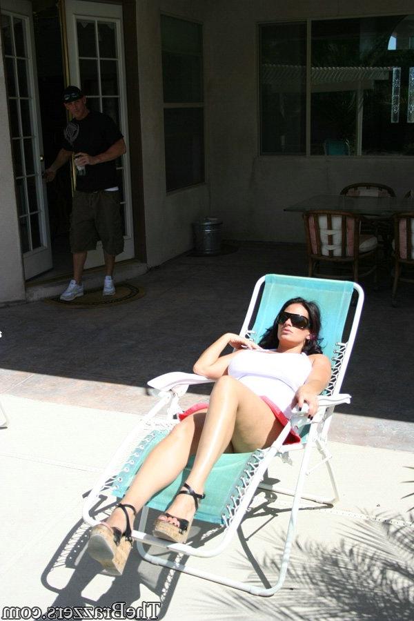 16P Latina MILF Ava Lauren brings out her juggs while fucking a huge dick