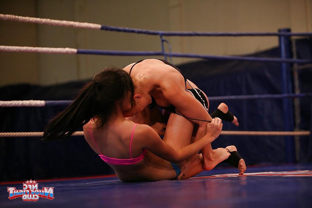 16P Awesome catfight with European pornstars Blue Angel and Ruth Medina