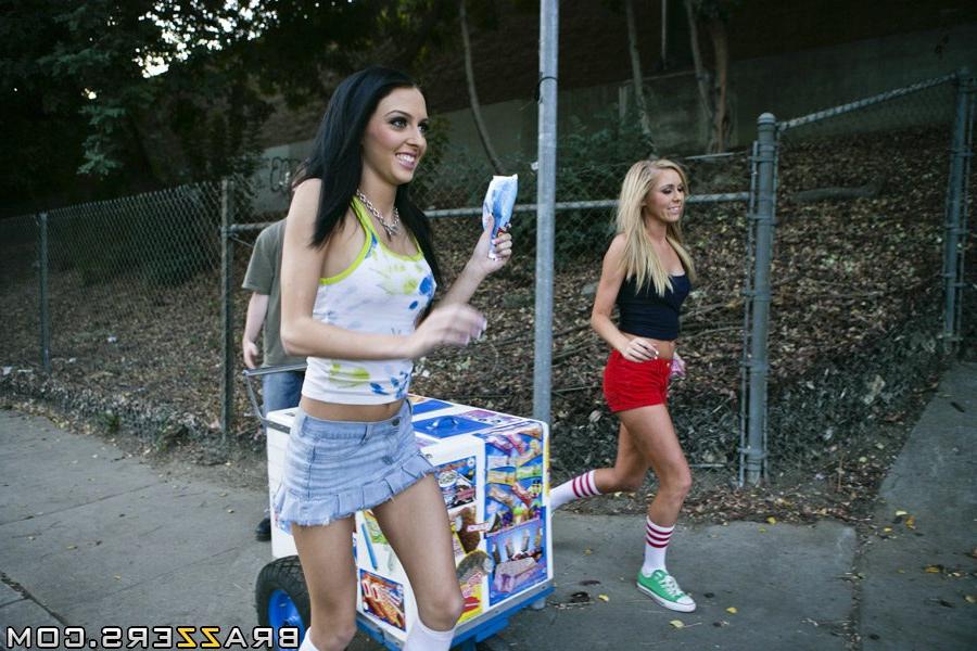 16P Stephanie Cane and Brynn Tyler can never get enough of a huge dick