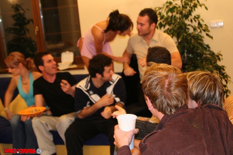 16P Jiss-hungry MILFs with hot bodies enjoy a wild groupsex house party