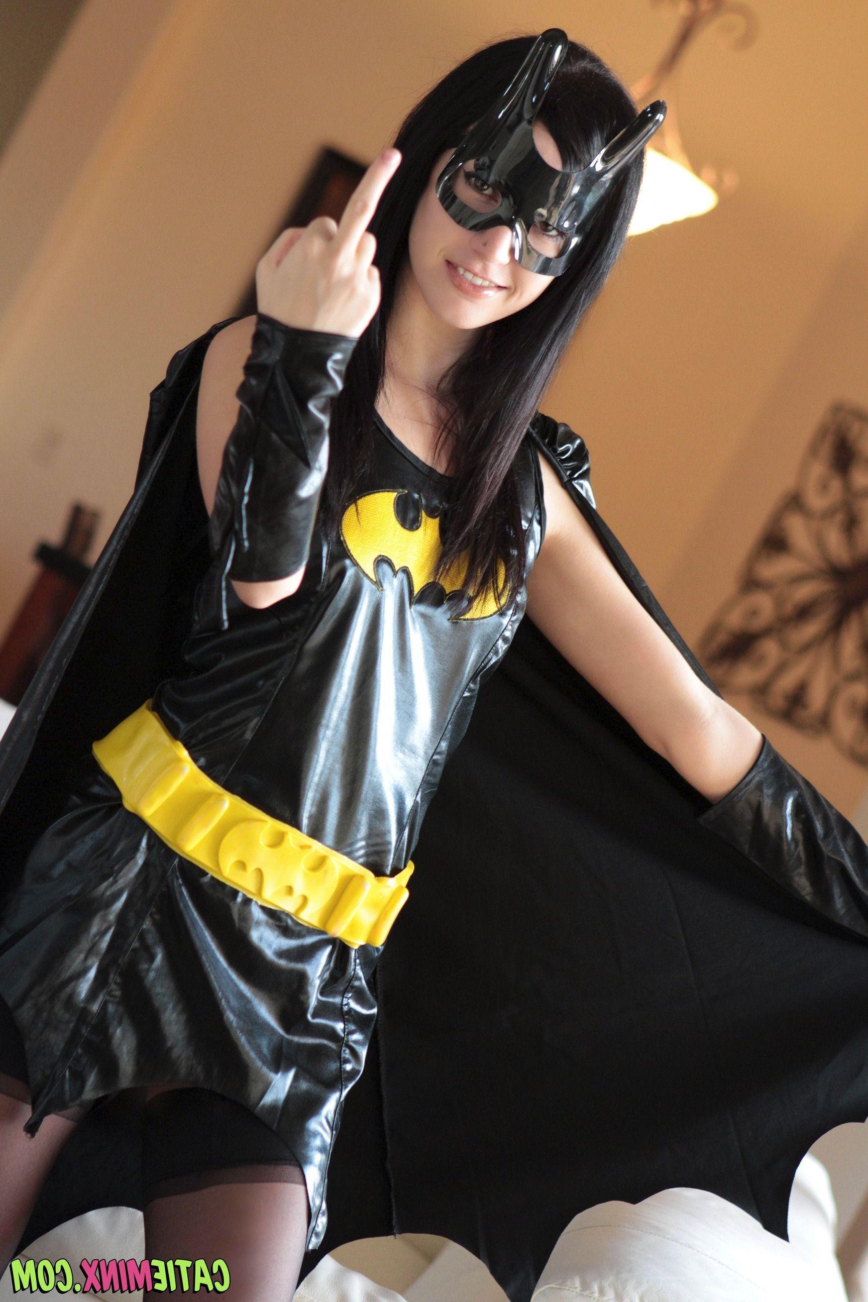 20P Pictures of Catie Minx celebrating the release of The Dark Knight Rises in style