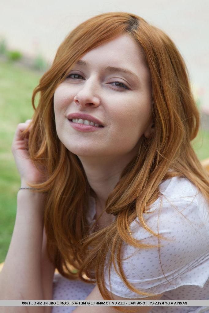 18P Pictures of teen redhead beauty Dariya A spreading her legs for you