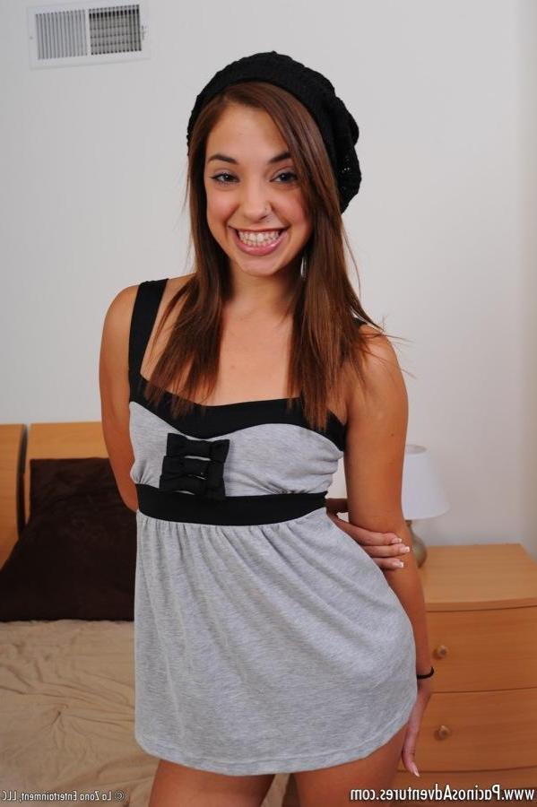 15P Gigi Rivera goes wild sucking and riding a hard cock