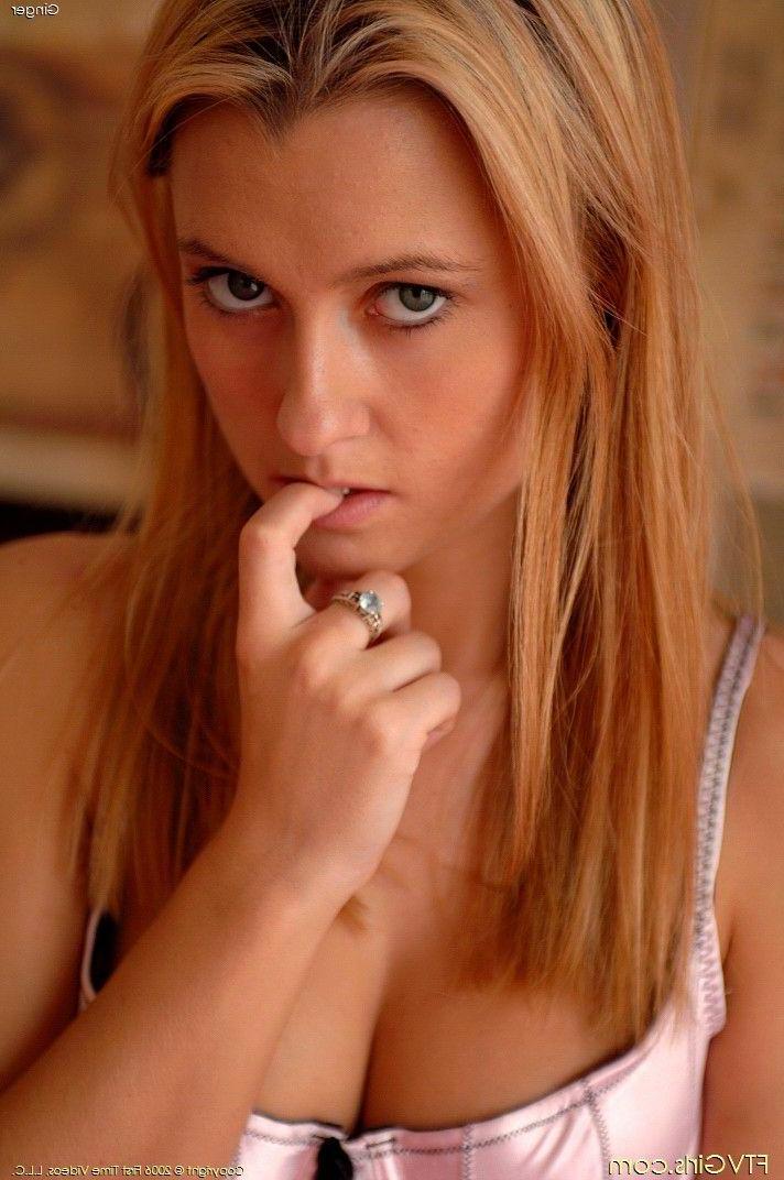 19P Pictures of Ginger Lee spreading her tight pussy open for you