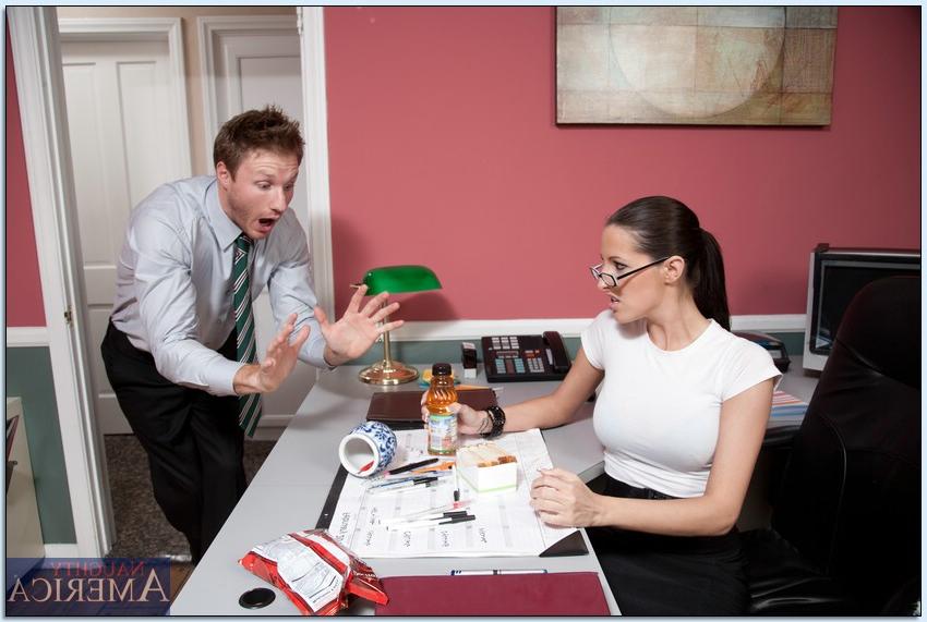 16P Hardcore office fucking with juicy secretary Kortney Kane