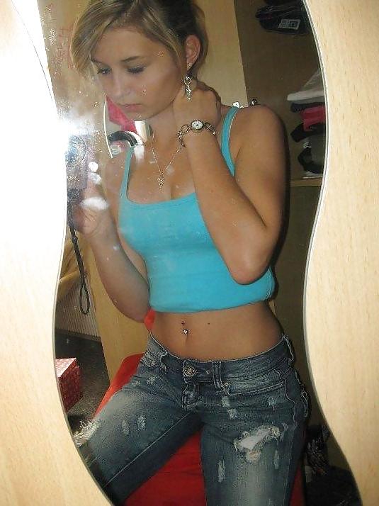 24P Sexy blue jeans