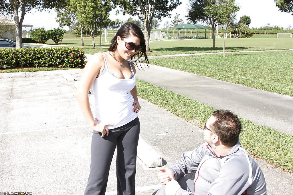 16P Asian babe London Keyes switches from sport into hardcore fucking