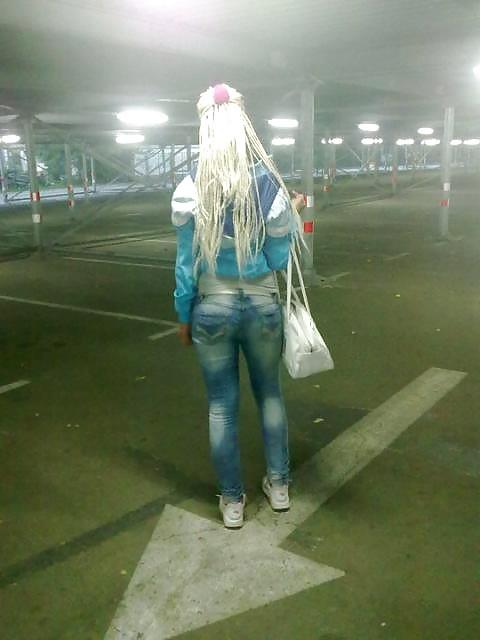 25P Sexy blue jeans