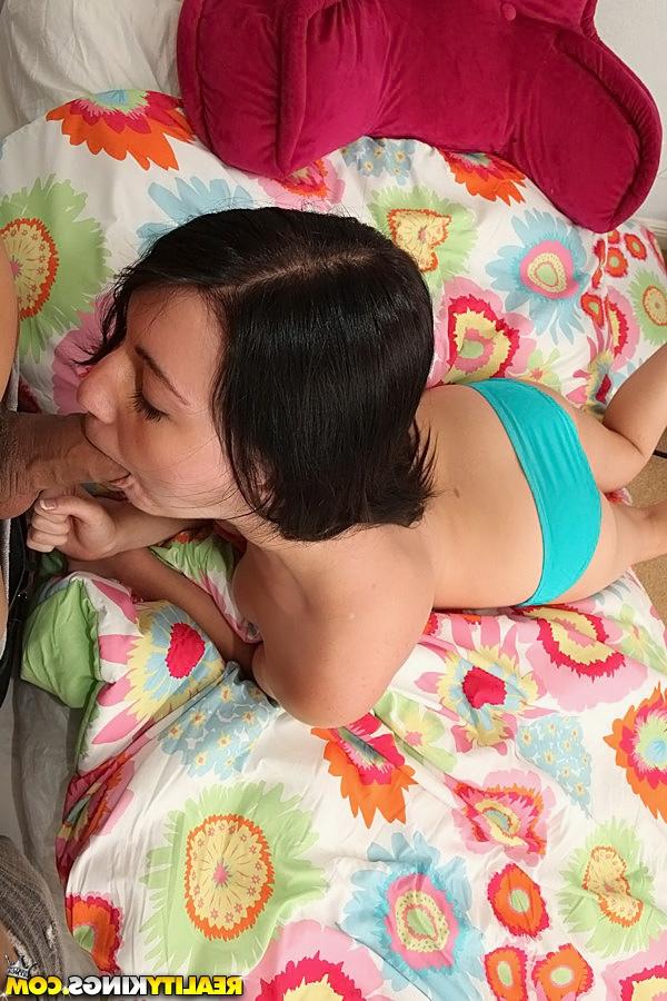 16P Busty slut Megan Piper enjoys hardcore ass fucking with strong blowjob