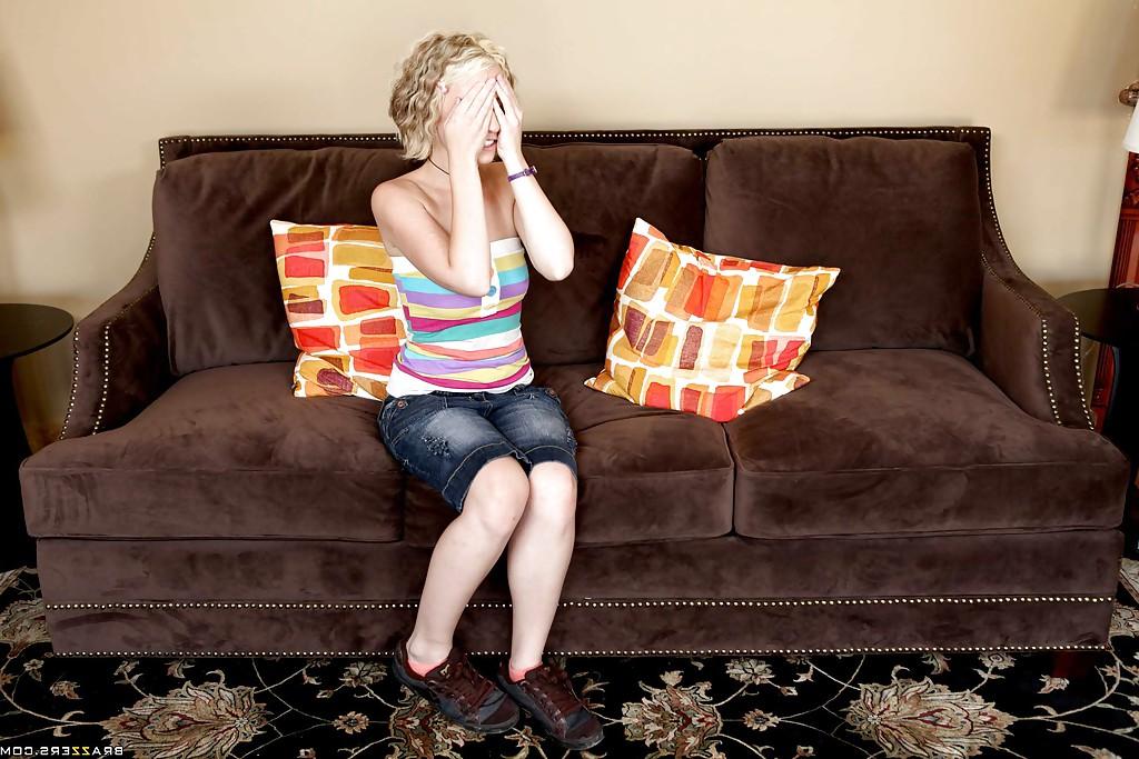 16P Sweet teen Proxy Paige is being shocked by a huge dick inside of her