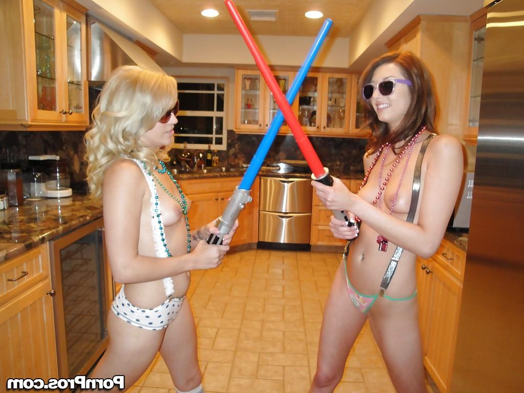 14P Gia Love and Teagan Summers dashing roleplay nudity lesbian moments