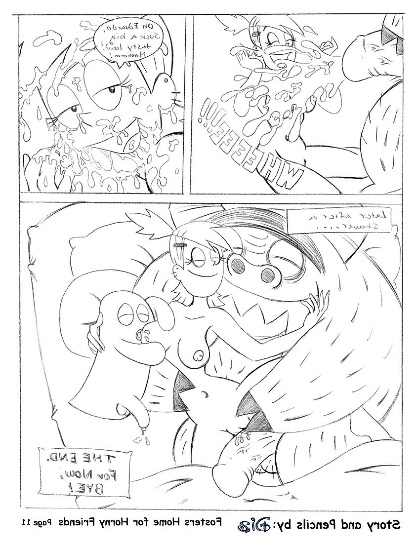 11P Fosters home comic 1