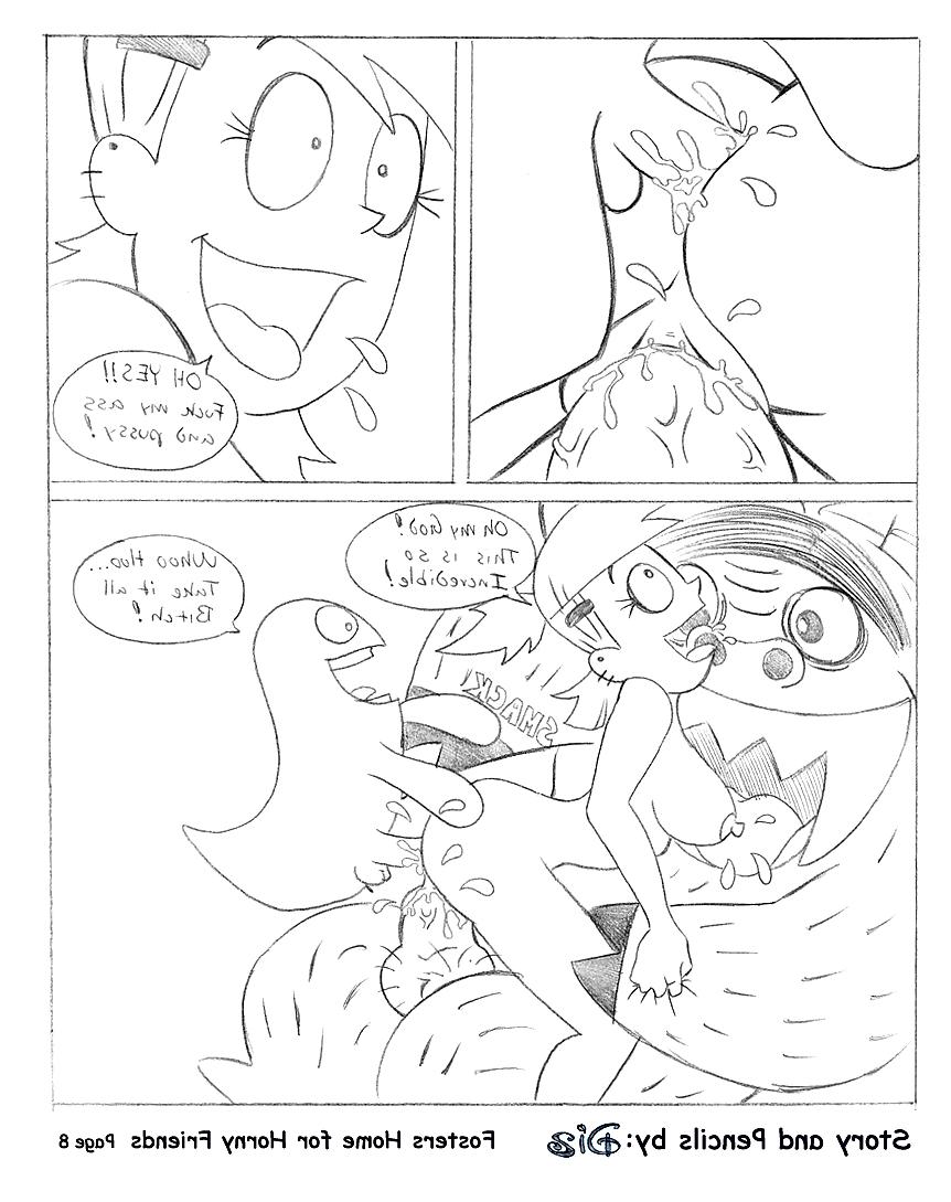 11P Fosters home comic 1