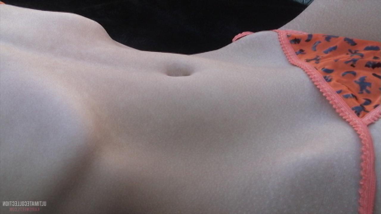 16P Brunette teen Kari Sweets teases in a cemetary for Halloween