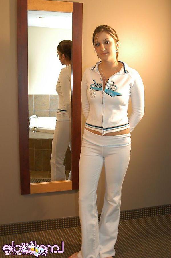 20P Pictures of Lana Brooke teasing in a jumpsuit