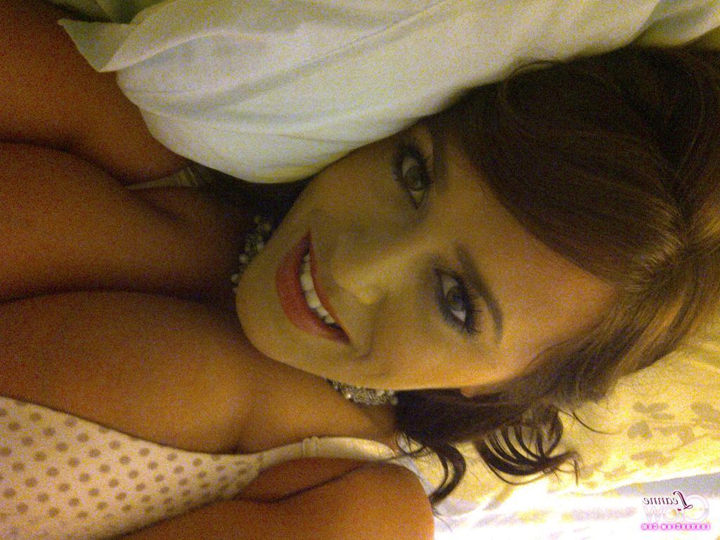 15P Leanne Crow shares some hot selfies of her huge natural boobies
