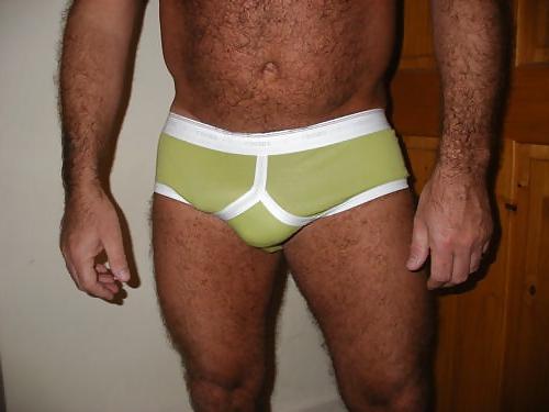 25P Hot bear in briefs