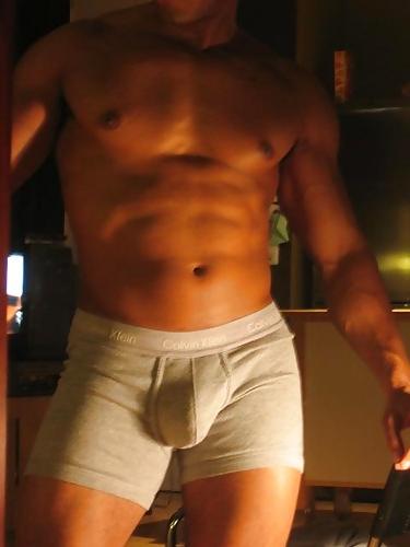 25P Hot bear in briefs