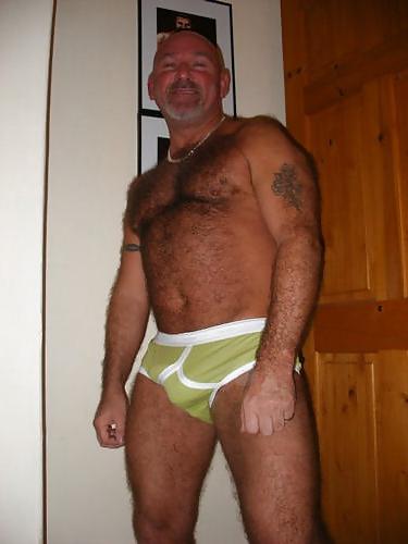 25P Hot bear in briefs
