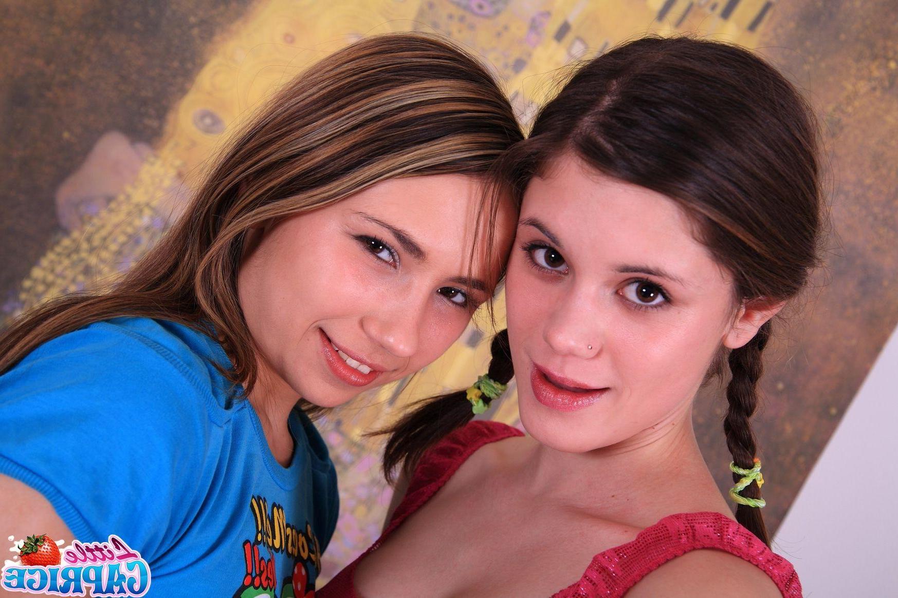 15P Pictures of teen cutie Little Caprice enjoying the pussy