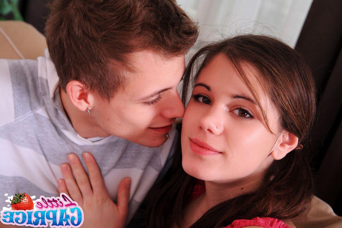 12P Pictures of Little Caprice riding a hard cock