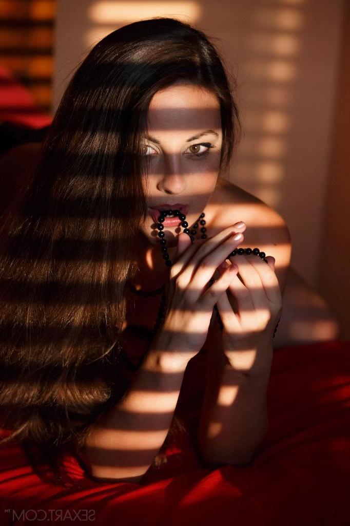 12P Beautiful brunette teen Lorena B strips naked and gives you her tight pussy