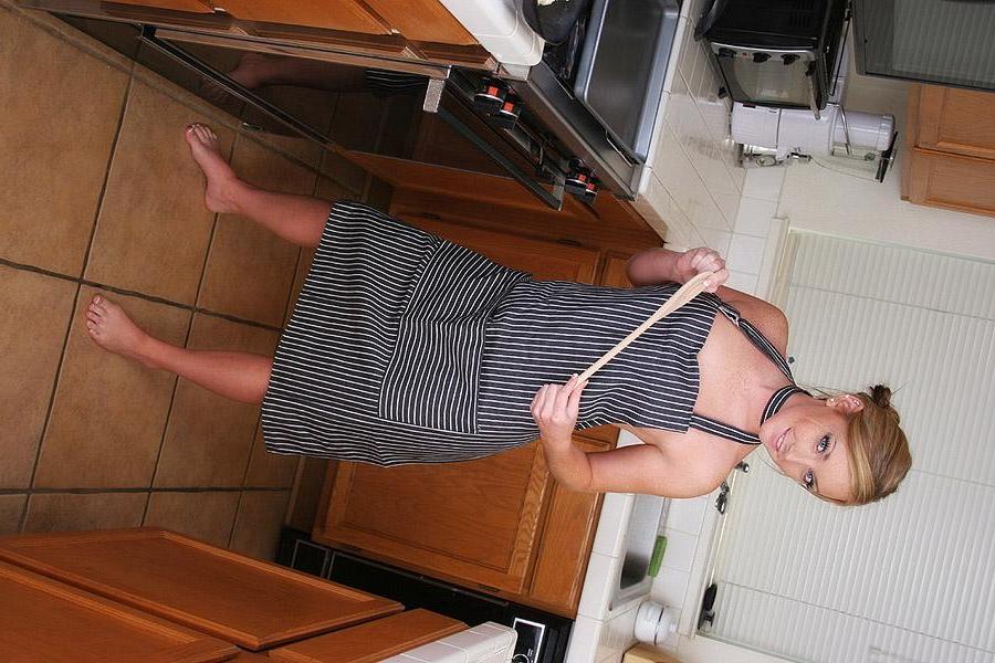 12P Love Abbie in the kitchen baking some cookies