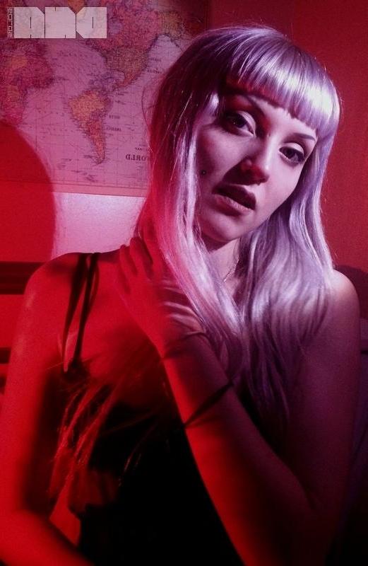 15P Hot alt girl Lovisa Grey shows you her tight nude body