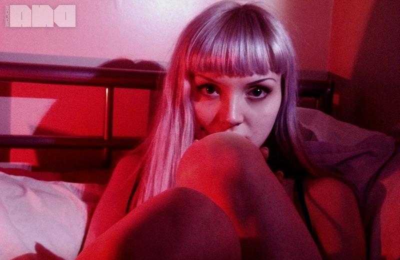 15P Hot alt girl Lovisa Grey shows you her tight nude body