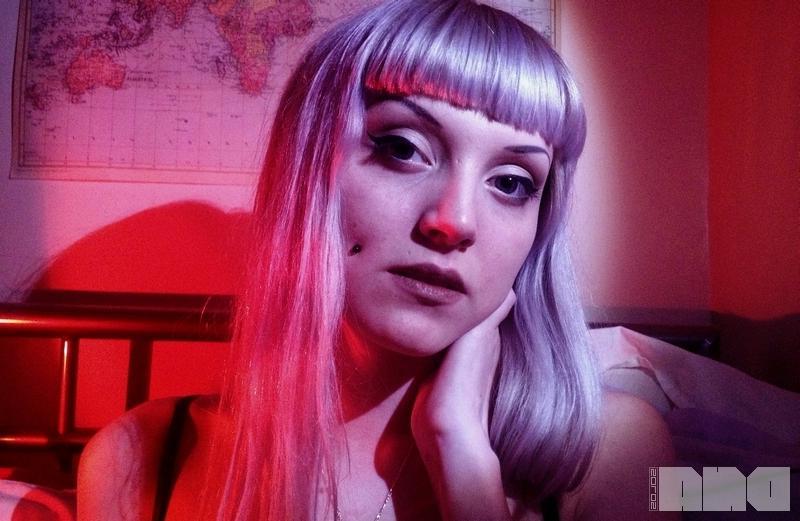 15P Hot alt girl Lovisa Grey shows you her tight nude body