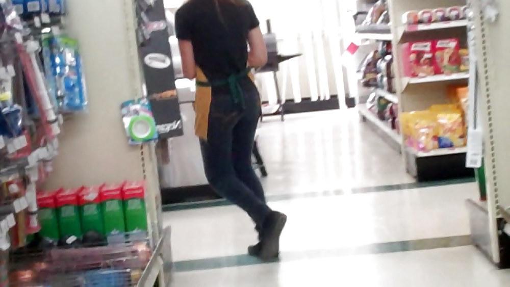25P Butts & Ass in blue jeans looking tight