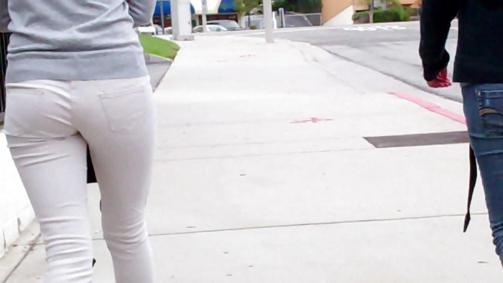 25P Butts & Ass in blue jeans looking tight