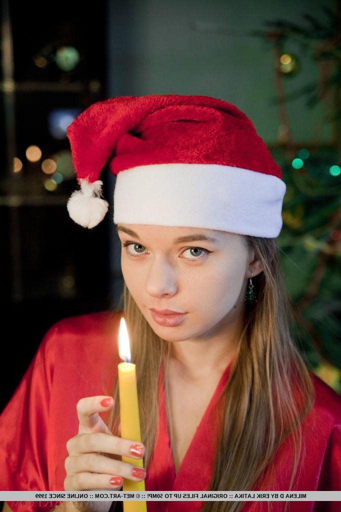 18P Teen model Milena D wishes you a merry Christmas and a happy new year