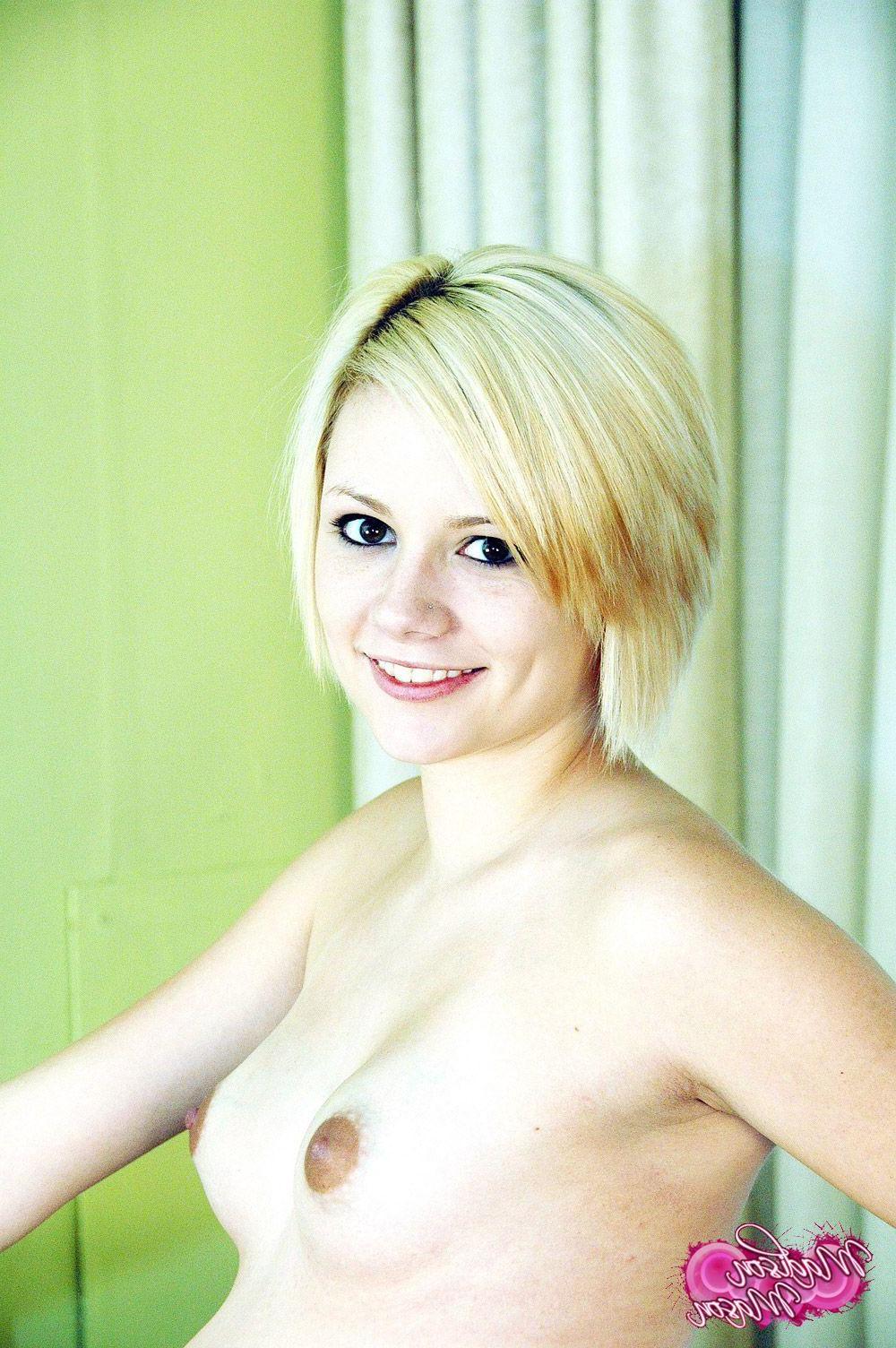 12P Pictures of pregnant teen Madison ironing with no top on