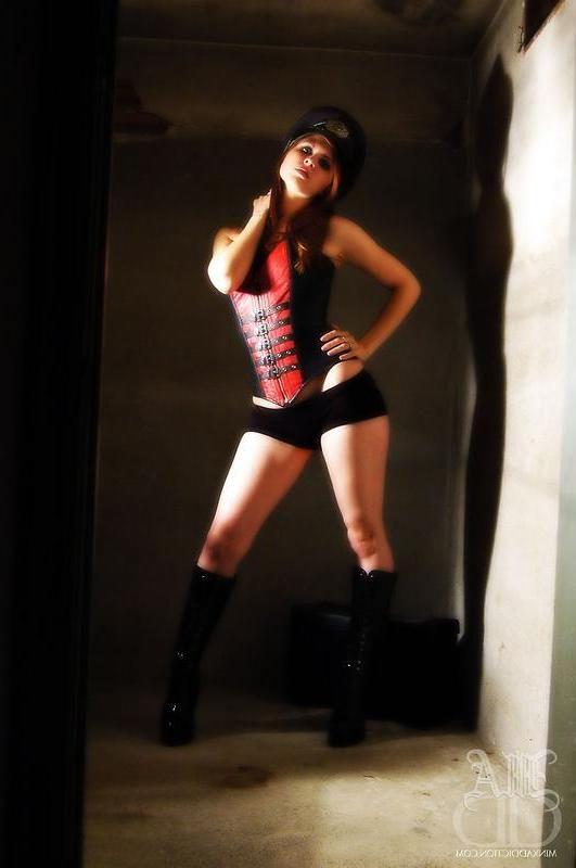 12P Pictures of Minx dressed as a sexy cop