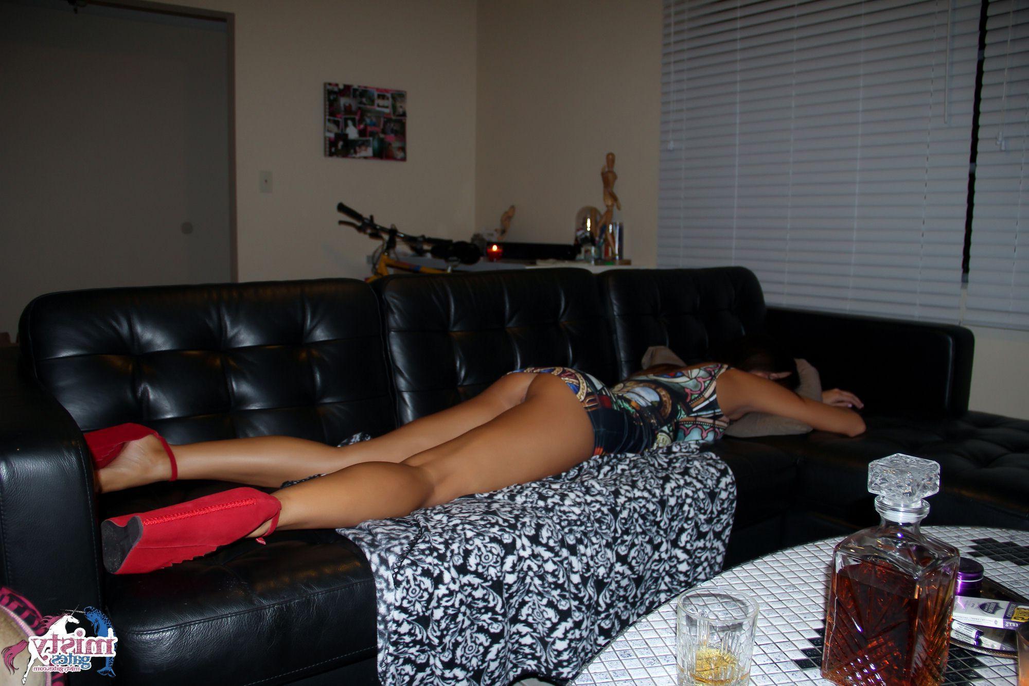 16P Misty Gates gets her sexy ass and wet pussy sleep creeped