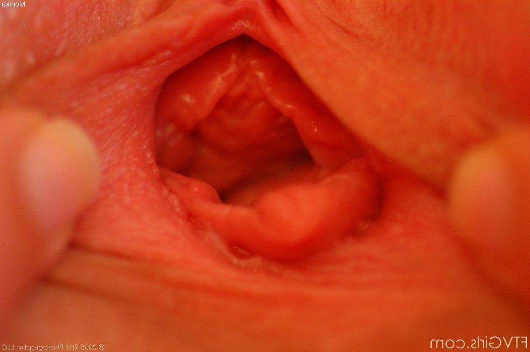 20P Pictures of Monika toying her tight pussy