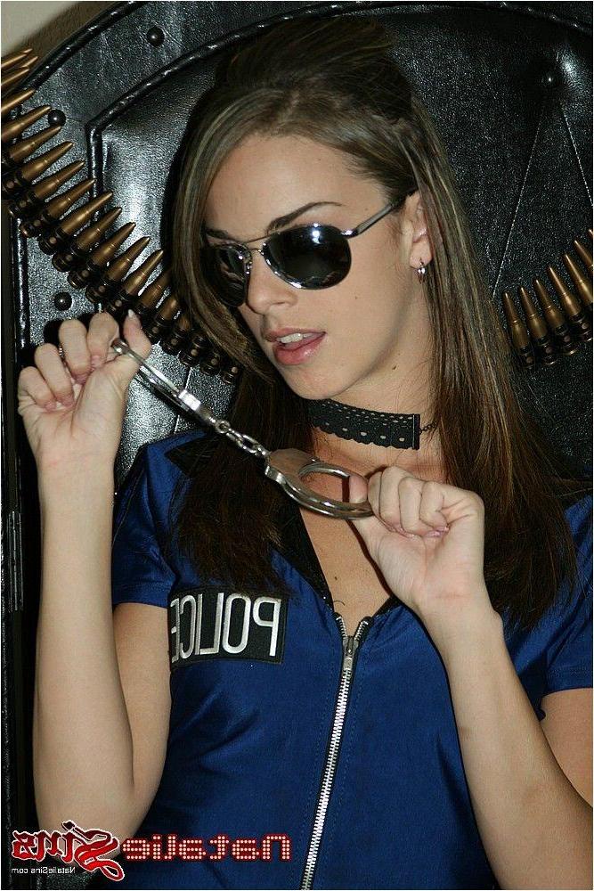14P Pictures of Natalie Sins being the bad cop