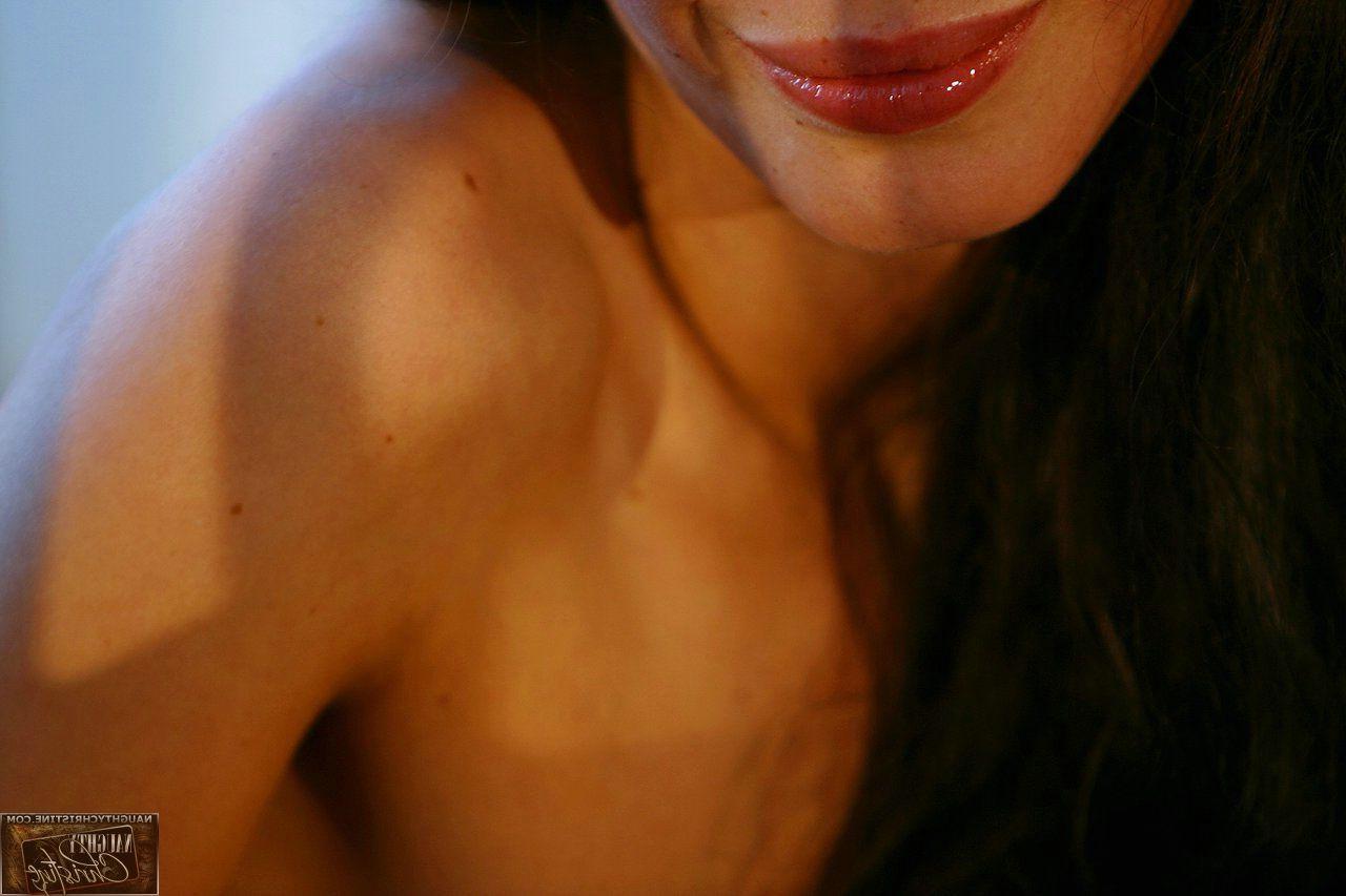 15P Pictures of teen star Naughty Christine teasing with her beauty