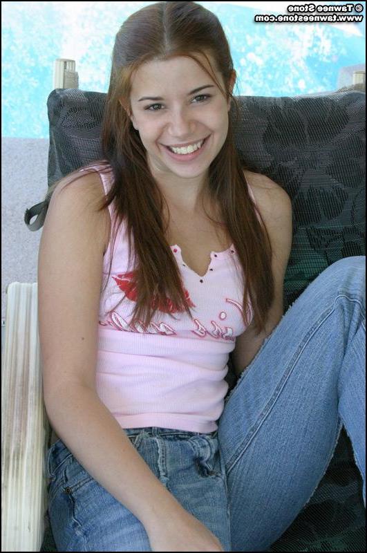 20P Pictures of Tawnee Stone getting naked with Little Troublemaker