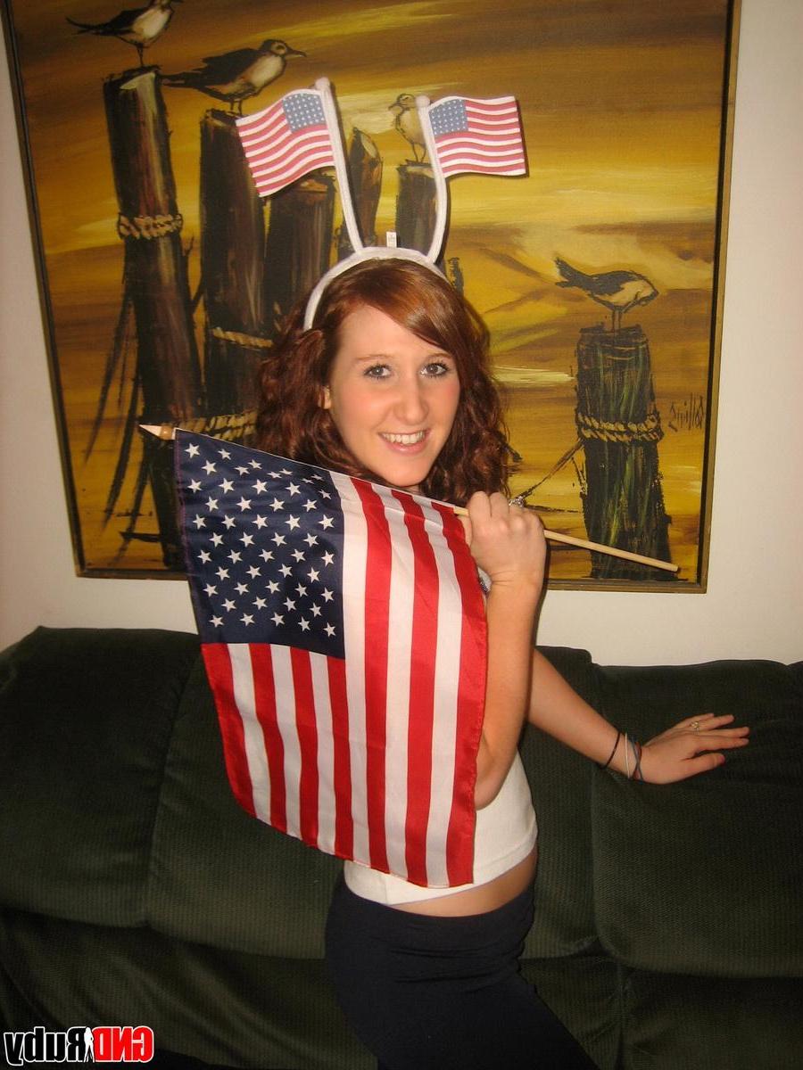 12P Happy 4th of July from horny slutty teen Ruby