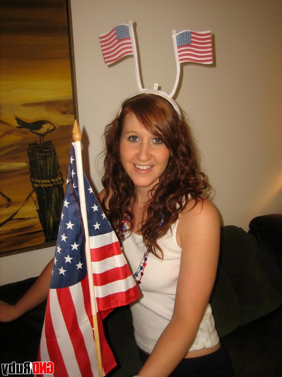 12P Happy 4th of July from horny slutty teen Ruby