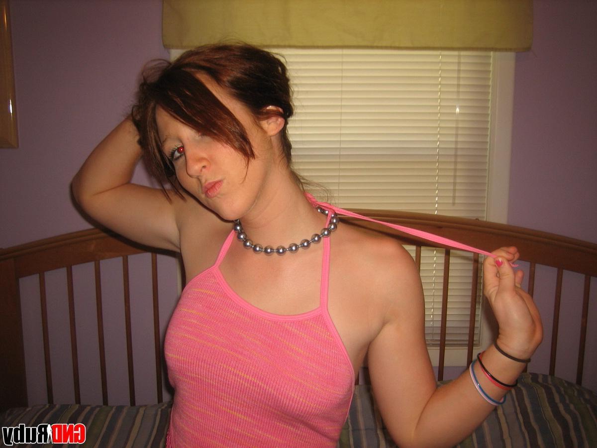 12P Super horny Ruby gets naked fast and uses a vibrating bullet on her wet pussy